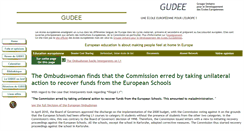 Desktop Screenshot of gudee.eu